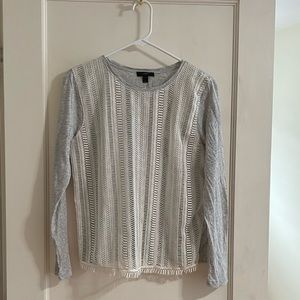 J crew L long sleeve shirt